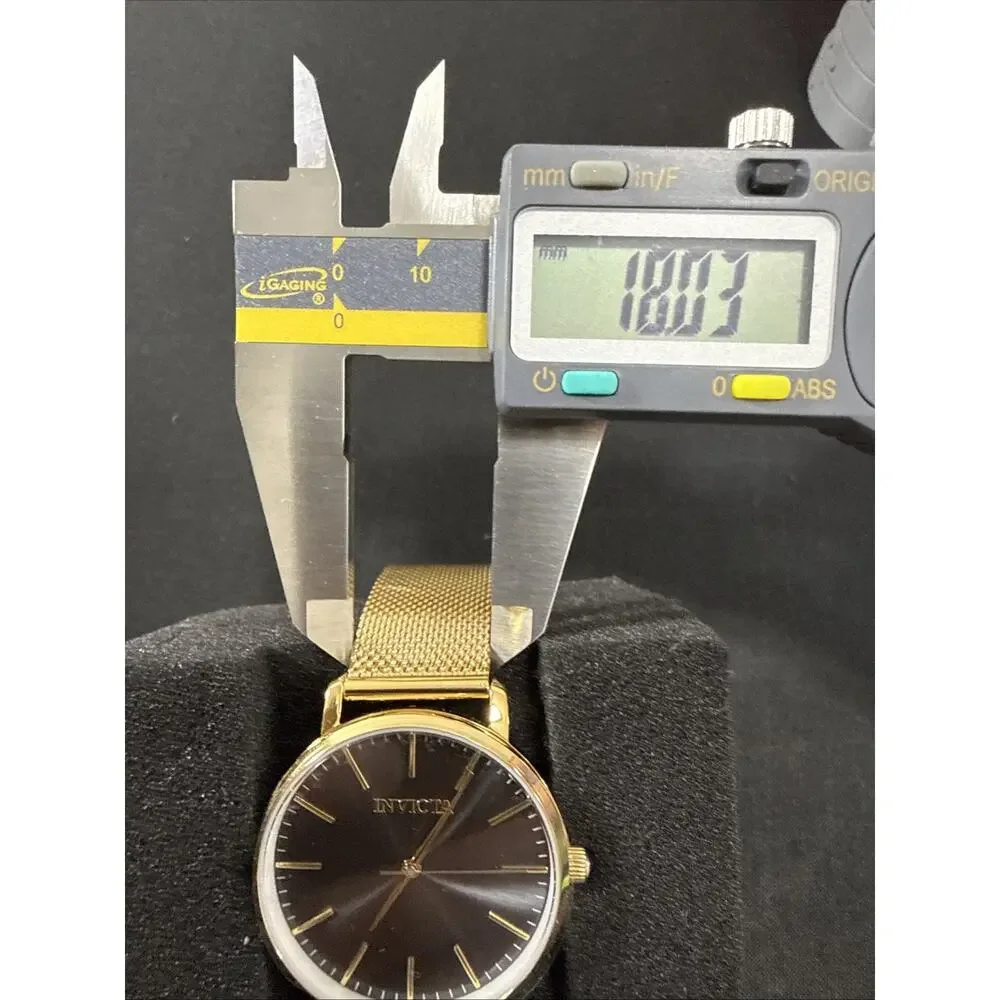 Invicta Angel Starlight Womens Watch, 38mm Dial # 48845 Charcoal Color Dial